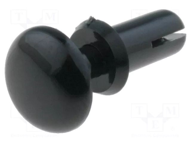 Rivet; polyamide; black; dismountable,push-in; 4÷5mm; UL94V-2 ESSENTRA RI-SR-3065B