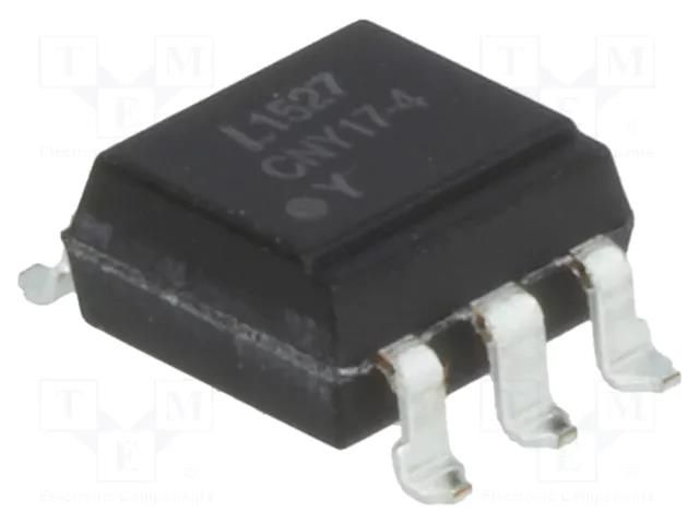 Optocoupler; SMD; Ch: 1; OUT: transistor; Uinsul: 5kV; Uce: 70V; reel LITEON CNY17-4S-TA1