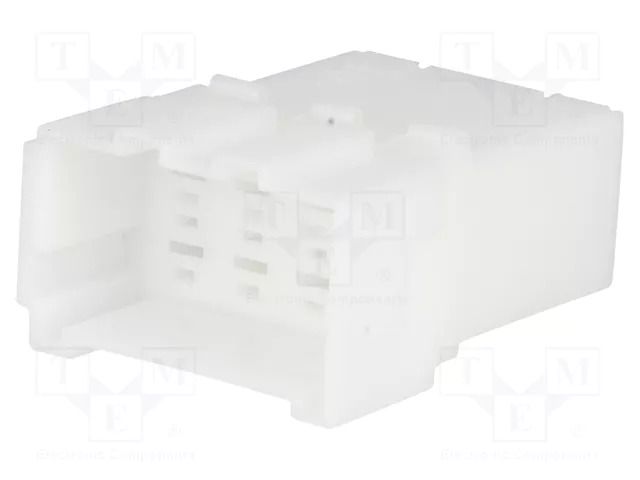 Connector: wire-wire; tachograph; plug; male; Junior Timer; PIN: 8 TE Connectivity 969191-1
