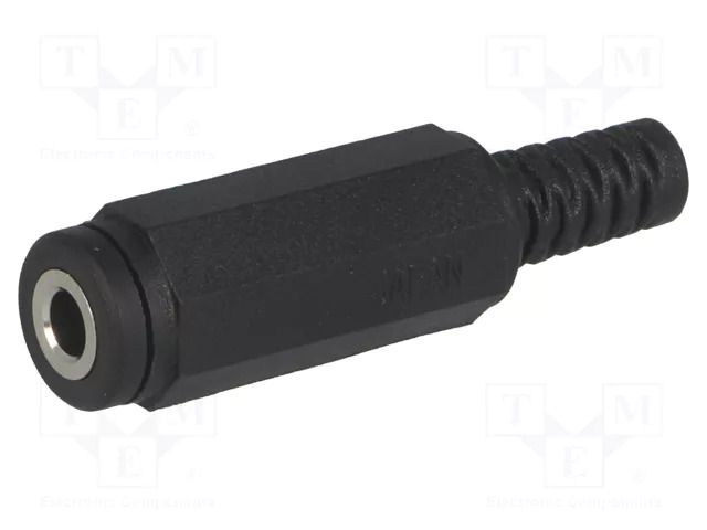 Connector: Jack 3,5mm; plug; female; mono,with strain relief LUMBERG 1522-02