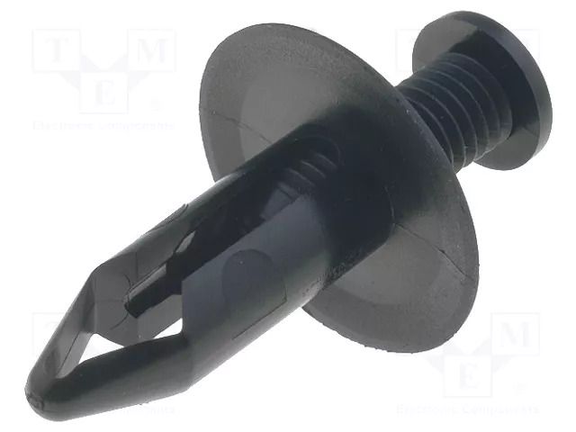 Rivet; polyamide; L.rivet: 22mm; black; Ømount.hole: 8mm; UL94V-2 ESSENTRA RI-USR-1