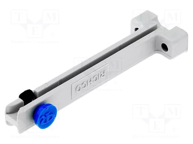 PCB guide; polyamide; L: 65mm; B: 56.5mm; Mount.plate thick: 1.6mm ESSENTRA RI-VMCG2-65MPBL