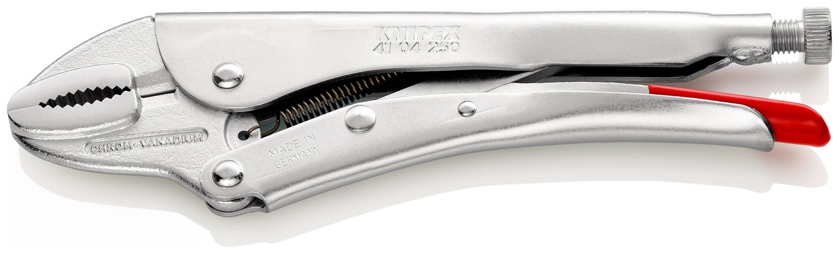 KNIPEX 41 04 250 EAN Grip Pliers galvanized 250 mm 41 04 250 EAN 4003773035206