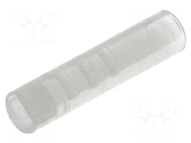 Spacer sleeve; LED; Øout: 4mm; ØLED: 3mm; L: 17.5mm; natural; UL94V-2 FIX&FASTEN FIX-LEDS-17.5