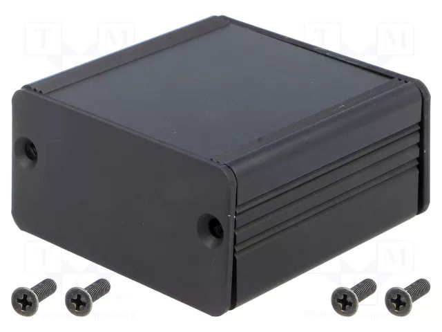 Enclosure: with panel; AKG; X: 55mm; Y: 50mm; Z: 28mm; aluminium FISCHER ELEKTRONIK AKG-55-28-50-SA