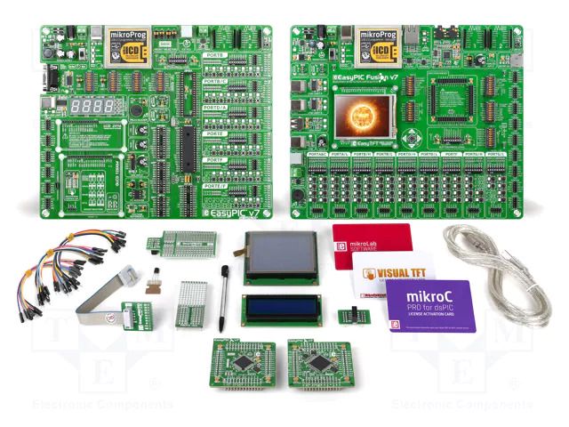 Dev.kit: Microchip PIC; DSPIC,PIC24 MIKROE MIKROE-2010