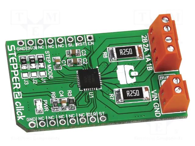 Click board; prototype board; Comp: A4988; stepper motor driver MIKROE MIKROE-1926