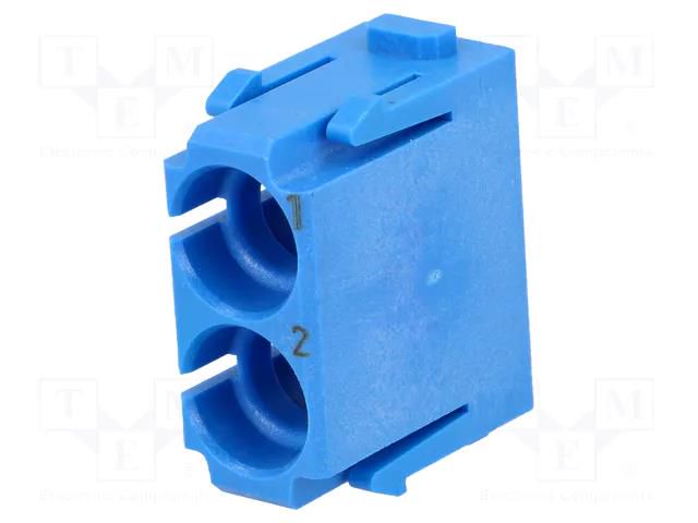 Connector: pneumatic; module; male-female; Han-Modular®; ways: 2 HARTING 09140024501