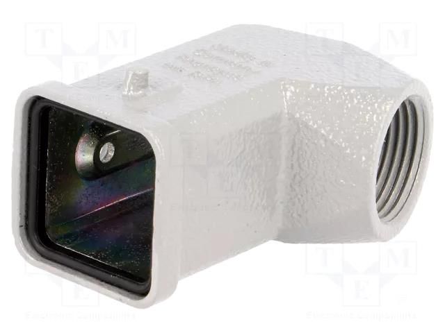 Enclosure for connectors: HDC; size 3A; for cable; Han® A; PG11 HARTING 09200031643