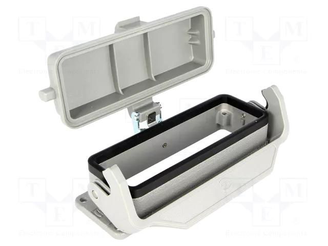 Enclosure for connectors: HDC; size 24B; Han® B; IP65; with latch HARTING 09300240304
