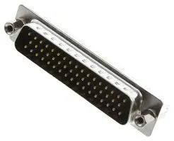 D SUB, PLUG, 50POS, DD, SOLDER L717SDDH50POL2RM8