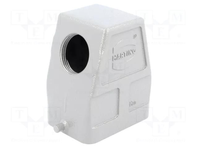 Enclosure for connectors: HDC; size 6B; for cable; Han® B; IP65 HARTING 19300060546