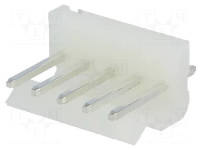 Connector: wire-board; socket; male; PIN: 5; 7A; 250V; straight; THT JOINT TECH A3960WV-05P