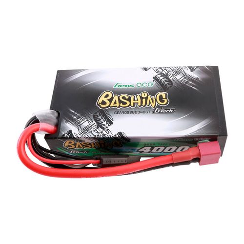 LiPo Gens ace G-Tech 4000mAh 2S2P 7.4V 60C Battery pack, Gens ace GEA402S60D48GT