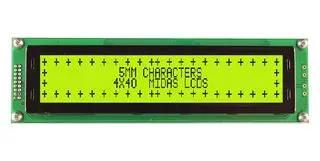LCD MODULE, 40 X 4, COB, 4.89MM, STN MC44005A6W-SPTLYS-V2