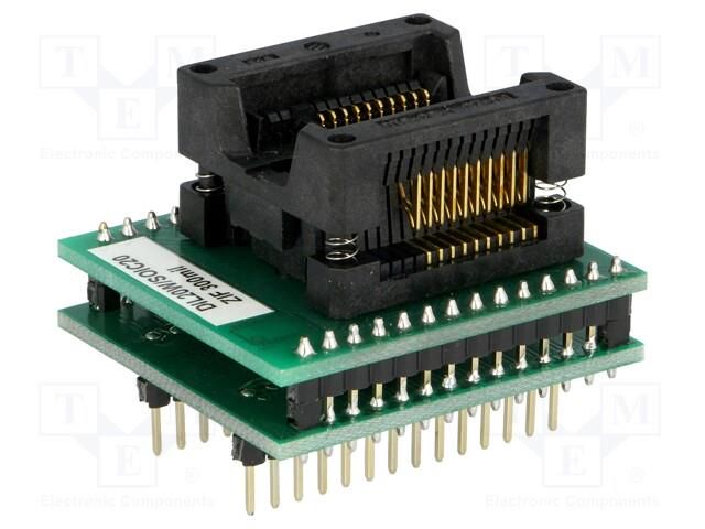 Adapter: DIL20-SO20; 300mils ELNEC DIL20W/SOIC20