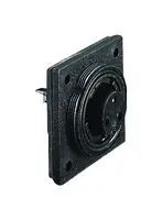 CIRCULAR CONN, RCPT, 7POS, SCREW PX0768/S