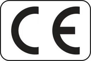 LABEL, CE, PP, BLK ON WHT, 30X20MM MP010993