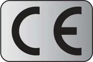 LABEL, CE, PE, BLK ON SILVER, 30X20MM MP011005