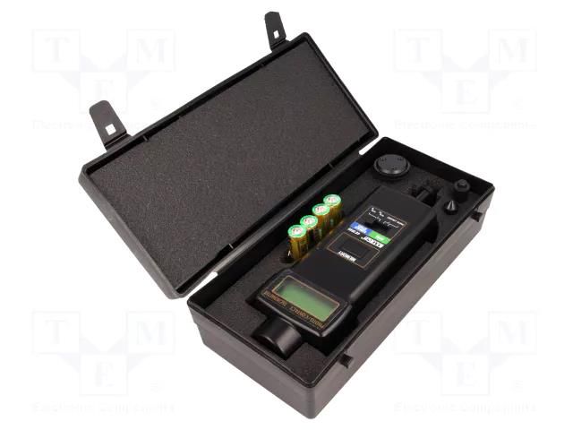 Tachometer; 0.05%; Resol: 0,1; 215x65x38mm EXTECH EX461895