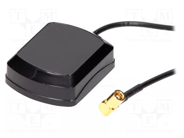 Antenna; automotive,inner; GPS; SMB-B; plug; angled; Len: 5m; magnet JC Antenna GPS-SMB-B