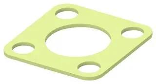 EMI SHIELDING GASKET, 30.18MM X 30.18MM 2424020-1
