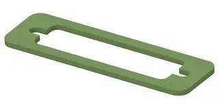 EMI SHIELDING GASKET, 17.5MM X 57.9MM 95-22018