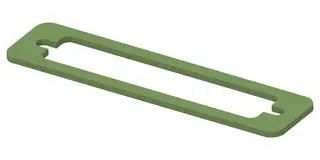 EMI SHIELDING GASKET, 17.5MM X 74.4MM 95-22019