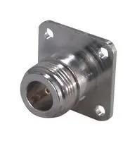 RF COAX CONN, JACK, PANEL, 75 OHM 23"N-75-0-1/133"NE