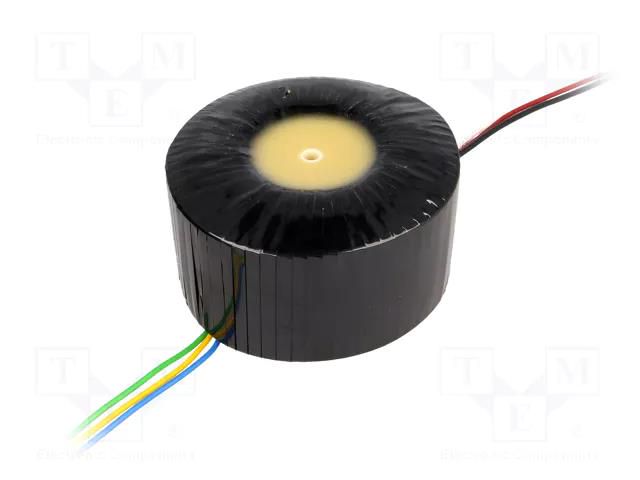 Transformer: speaker; 50VA; Ø115x65mm; 0.01÷53kHz; 200mA TOROIDY TTG-EL34PSE