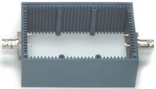 BOX, SHIELDED, ALUMINIUM, BLUE 3302