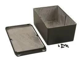 ENCLOSURES, BLK, DIECAST ALUM, SMALL 1590WEFLBK