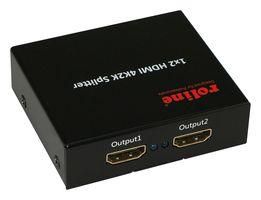 HDMI SPLITTER, 2WAY, BLACK 14.01.3555