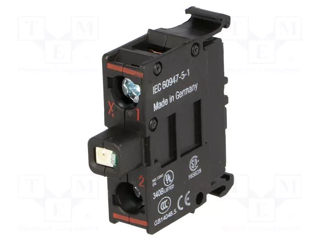 Illuminating unit; 22mm; RMQ-Titan; Illumin: LED; for back plate EATON ELECTRIC M22-LEDC230-R