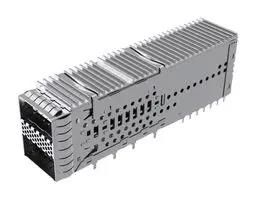 CONN CAGE, QSFP-DD, 2X1 STACKD, PRESSFIT UE36E1620032C31