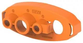 CABLE SEAL COVER, ORANGE, PA6+GF 2316424-1