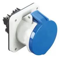 POWER CONN, SOCKET, 2P+E, 63A, BLU/WHT MP011071