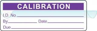 CALIBRATION LABELS, SELF-LAM, VINYL, 44.5MM W QCC306RD