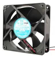 DC AXIAL FAN, BALL, 124.1CFM, 0.5A, 12V OD1238-12HBIP68