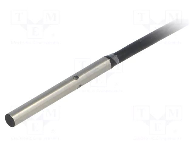 Sensor: inductive; OUT: NPN / NO; 0÷0.8mm; 10÷30VDC; Ø3; 2m; IP67 OMRON E2EC03SR8WCC12M