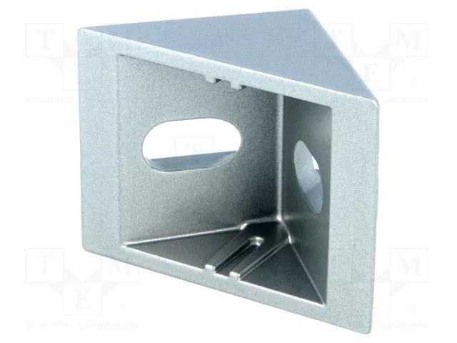 Angle bracket; for profiles; Width of the groove: 8mm; W: 40mm FATH FA-093W401N08
