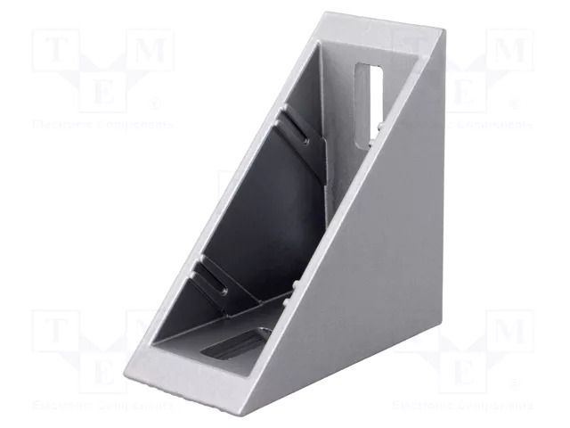 Angle bracket; for profiles; Width of the groove: 8mm; W: 40mm FATH FA-093W802N08