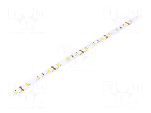 LED tape; white warm; 2835; LED/m: 60; 10mm; white PCB; 120°; 12VDC OPTOFLASH OPWW2835-6012S