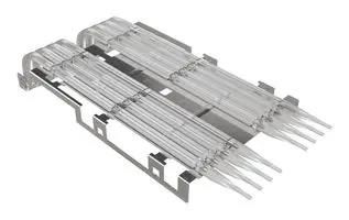 LIGHT PIPE ASSY, 1X2 GANG, OSFP CONN U6212634012P