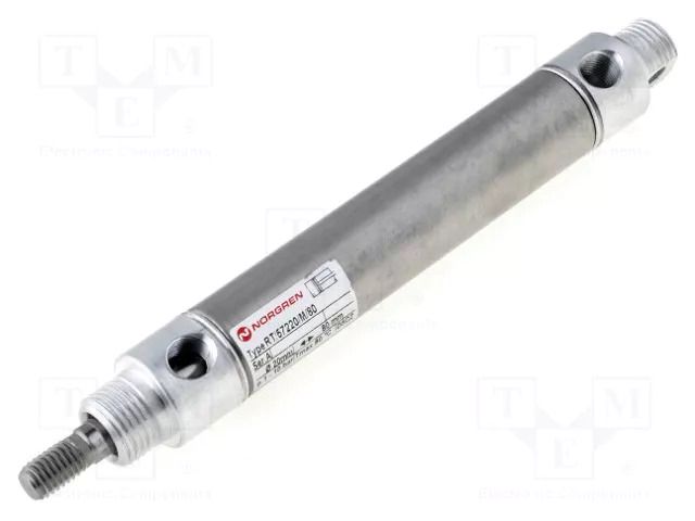Round cylinder; Piston diam: 20mm; Piston stroke: 80mm; 1÷10bar NORGREN HERION RT/57220/M/80