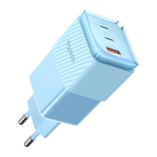 GaN 67W mains charger Mcdodo CH-1503 2x USB-C, USB-A (blue), Mcdodo CH-1503