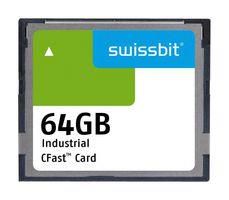 MEMORY CARD, CFAST, 64GB, -40 TO 85DEGC SFCA064GH2AD4TO-I-GS-236-STD