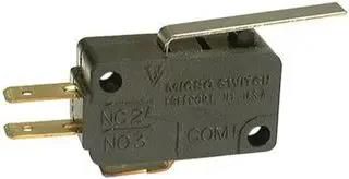 MICRO SW, STRAIGHT LEVER, SPDT, 22A 250V V15H22-CZ100A02-K.