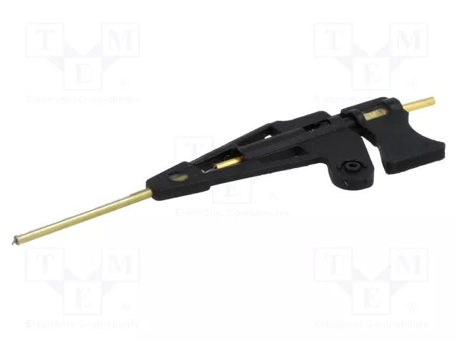 Micro SMD clip-on probe; pincers type; 500mA; 70VDC; black POMONA POM-72902-0