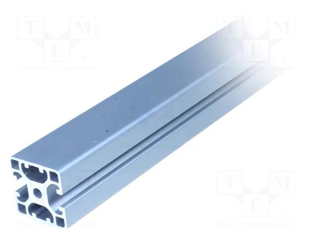 Connecting tubes; Width of the groove: 8mm; W: 40mm; H: 40mm; L: 1m KRAFTBERG K4040L2N180-I8/1M